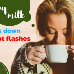 Soy milk cools hot flashes